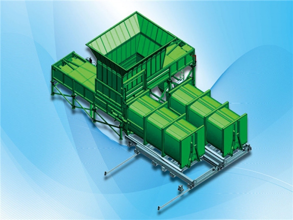 大型分體式壓縮垃圾站設備 大型分體式壓縮垃圾站設備